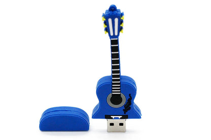 JASTER Music note Pen drive Musical instrument USB 2.0 Flash Drives  64GB 32GB 16GB 8GB Cartoon Memory stick Pendrive U disk 4GB