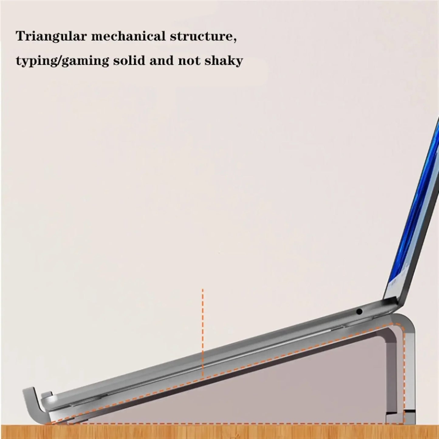 Aluminum Alloy Laptop Holder Stand Desktop Height Increase Folding Cooling Bracket Anti Slip For All Notebook Macbook
