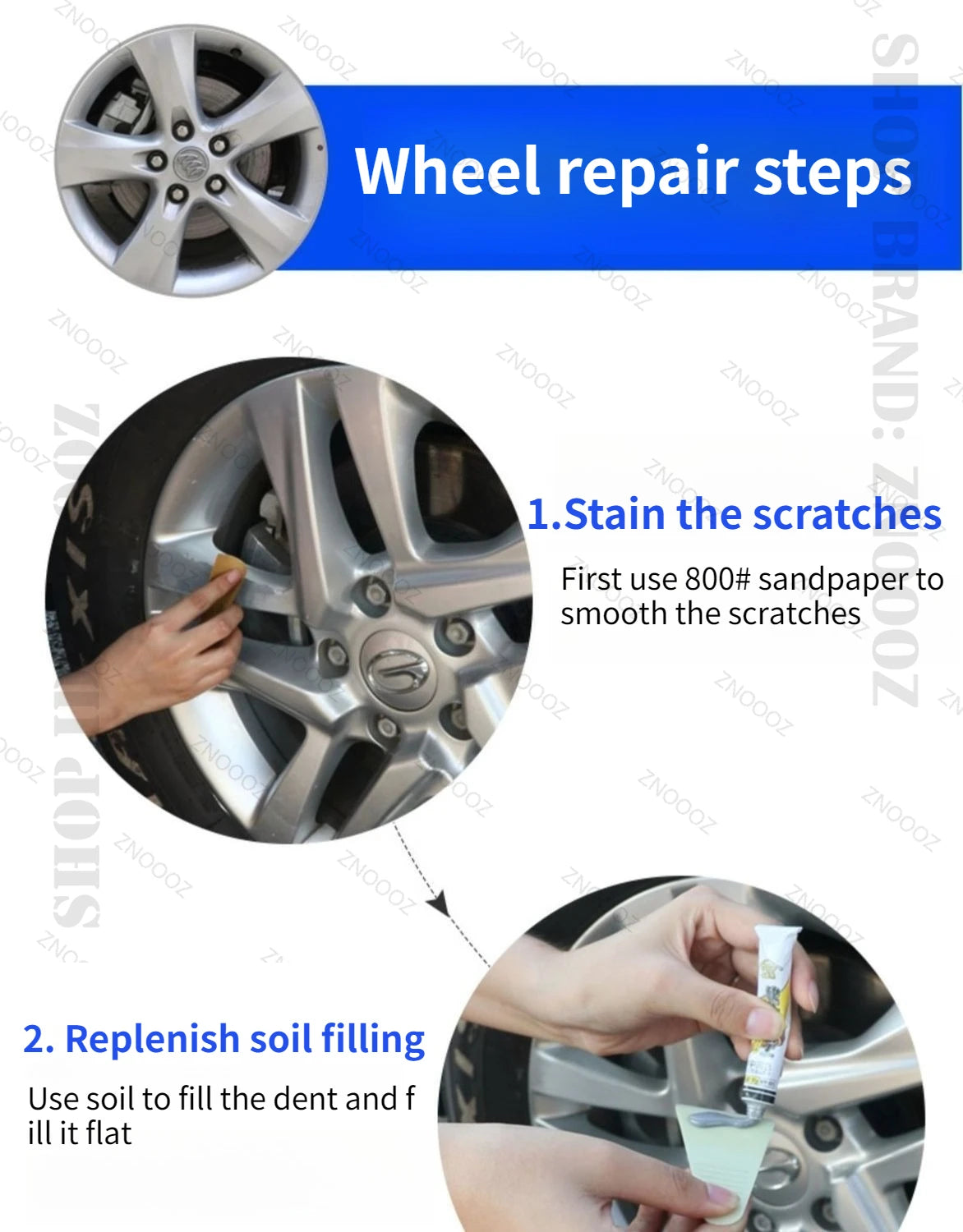 450ml Silver Series Alloy Automotive Wheel Repair Spray Paint - DIY Scratch Remover, Touch Up Paint Quick Matte Bright black