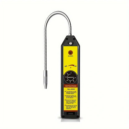 Refrigerant Leak Detector Kit for Air Conditioning Leak Detection, Halogen Gas Detector with UV Flashlight and Glasses