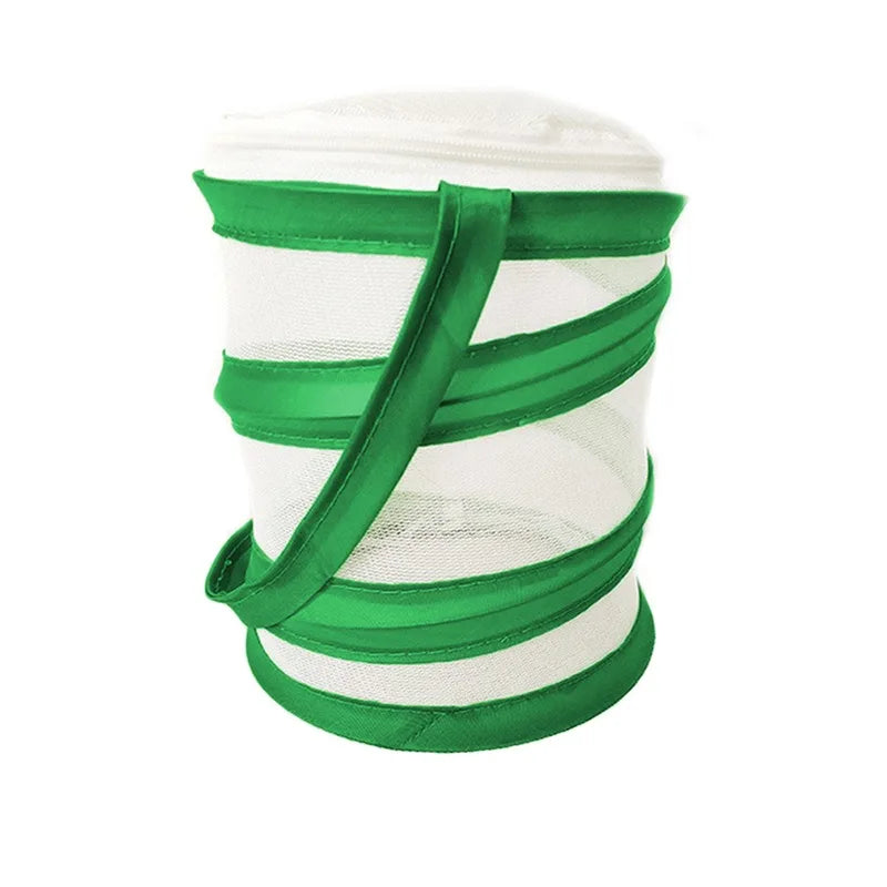 Collapsible Insect Cage Mesh Habitat Bird Butterfly Mantis Stick Grid Breeding Cricket Net Cloth Farm Cocoon Silkworm Hatch Cage