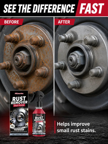 Multi Purpose Rust Converter Spray Lubricant and Degreaser for Rims Chains Metal Surfaces Cleaner Vehicle Supplies