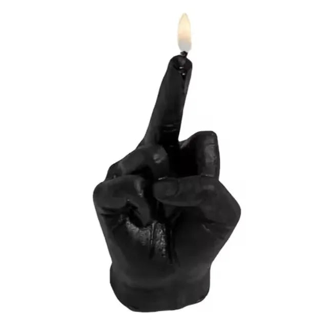New Creative Candles Middle Finger Shaped Gesture Scented Candles Funny Quirky Gifts Home Decoration Ornaments Birthday Gifts