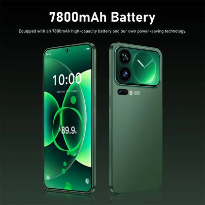 New Smartphone 5G 7.3HD For M17 Pro Max Dual Sim Card 22G+2TB Cheap Cell Phone Android Smart Mobile Phones Unlocked 8000mAh