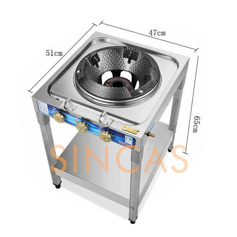 Low Pressure Fierce Fire Stove Slow Fire Intense Fire Single Stove Natural Gas Commercial Prevent Air Leakage Restaurant Hotel