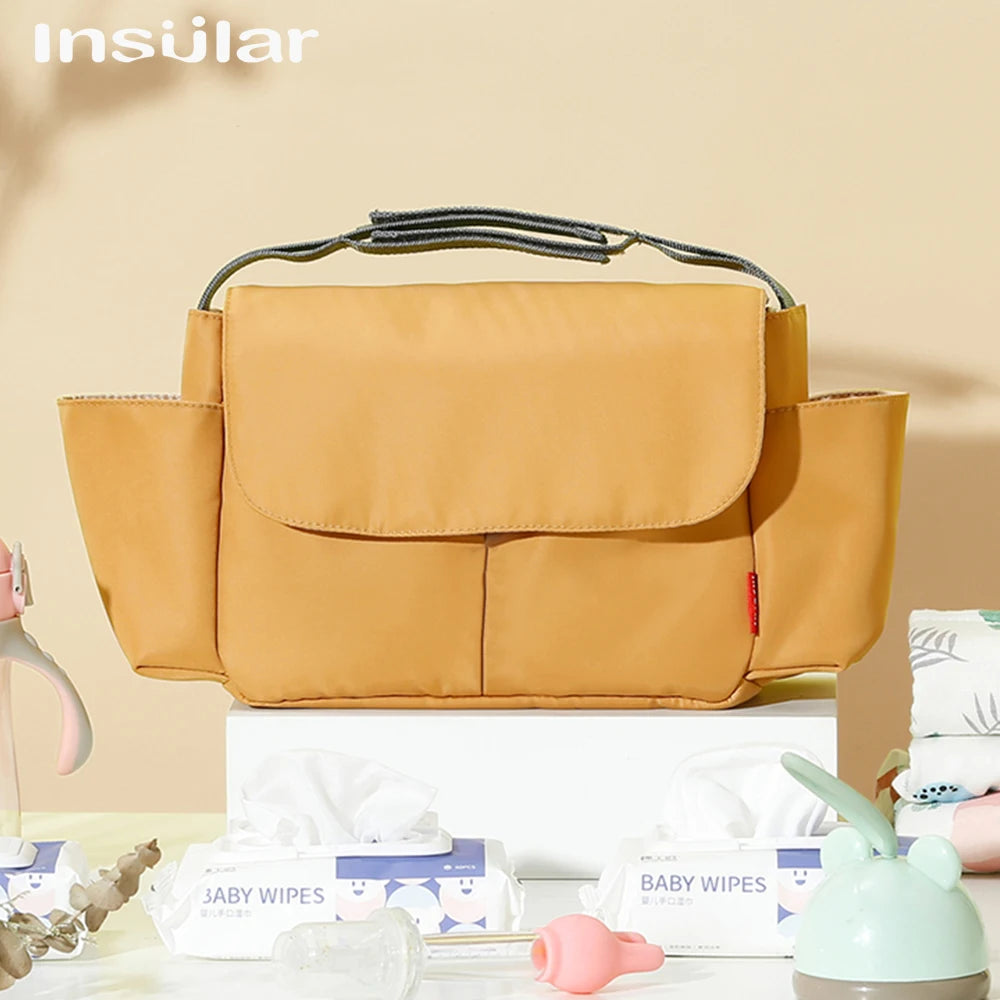Baby Stroller Bag Pram Organizer Stroller Accessories Stroller Cup Holder Cover Trolley Organizer Pouch Travel Accessories