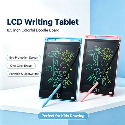 8.5 Inch LCD Drawing Tablet Electronic Writing Board Handwriting Pads Portable Doodle Board  Travel Educational Toy Gift for Kid