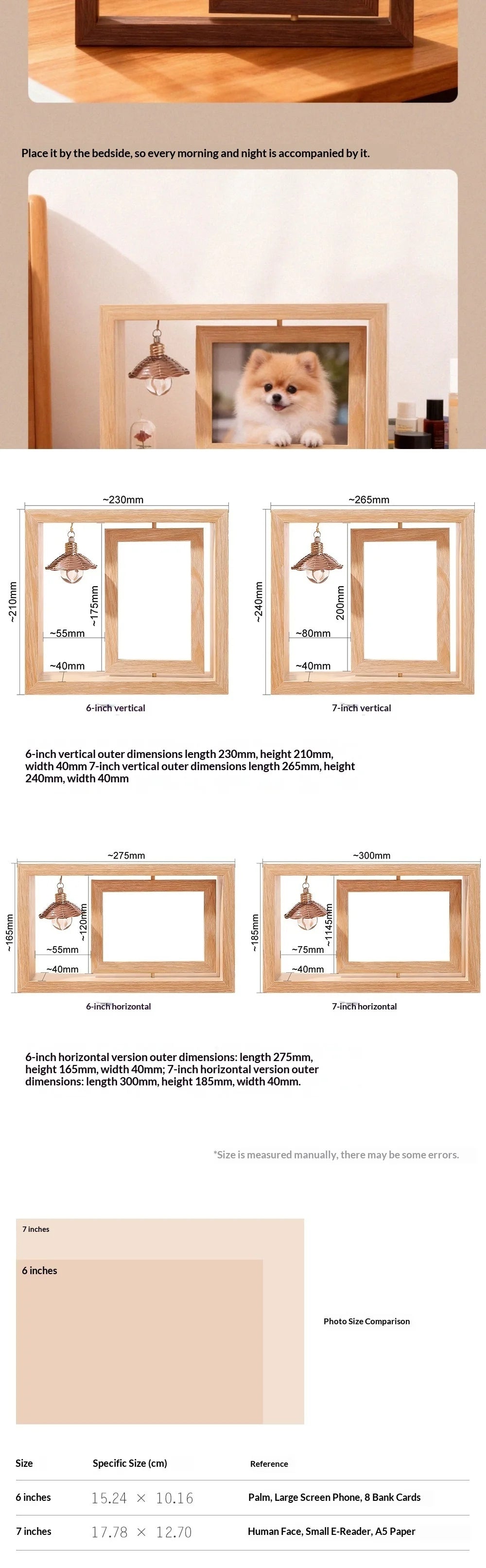 Pet Memorial Frame Custom Photo Keepsake CatDog Hair Collectible Memory Display Table Personalized Remembrance Pet Loss Souvenir