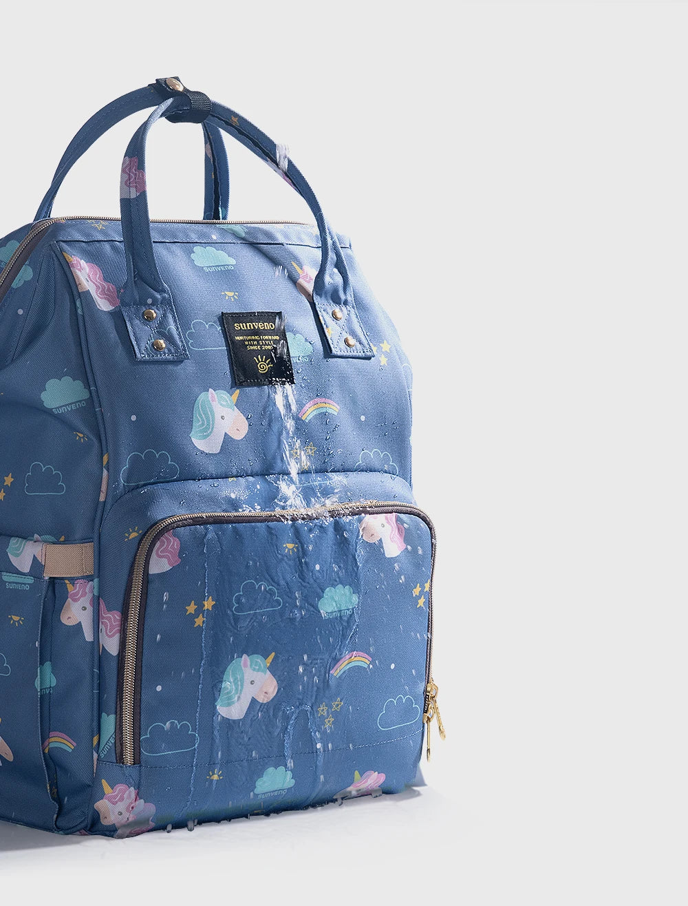 Sunveno Original Diaper Bag Travel Baby Bags Mommy Backpack Organizer Nappy Maternity Bag Mother Kids