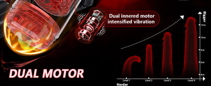 Minyee Automatic Male Masturbator Penis Pump 100% Waterproof Rechargeable USB Sucking Vibrating Function Silicone Masturbation Cup Adult Sex Toy for Men