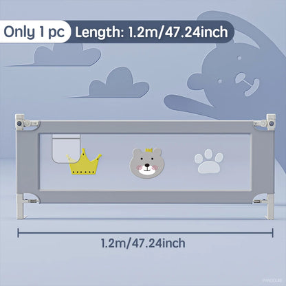 PANGDUBE 1pc Baby Safety Bed Barrier Parents Bed Guardrail for Kid Railings for Safety Bed for Children Bed Guard Bed Fence