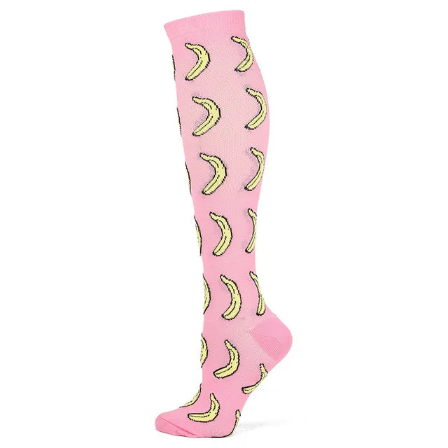 58 Style Compression Socks Medical Edema Diabetes Varicose Vein Stockings Graduated Pressure Legging Nursing Knee High Stockings