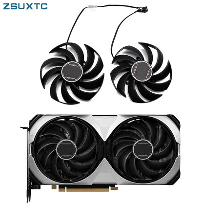 95MM PLD10010S12HH RTX4070 GPU fan for MSI games GeForce RTX 4070 4070Ti super  Ventus 2X graphics card cooling Fan