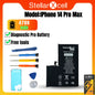 High Capacity Diagnostic Battery OEM TI BMS No Pop Up Message Run Diagnose for iPhone 12 13 14 15 Pro Max Pro Mini Plus