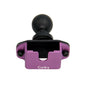Bidirectional car radio holder, walkie talkie holder, motorcycle and bicycle holder accessories holder 1/4 ball joint accessory