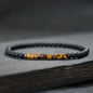 New Minimalist 4mm Bead Bracelet Unisex Emperor Onyx Small Stone Braclet Meditation Yoga Strand Braslet Couple Brazalete Pulsera