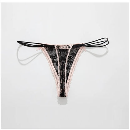 Lace Bow Panties sexy female lingerie Daily Wear Home Wear Solid underwear women Low Waist Panties Breathable трусы женские