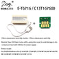 New T6716 Maintenance Tank Chip Resetter For EPSON WF-C5210 WF-C5790 WF-C5710 WF-M5299 WF-M5799 WF-5298 ET-8700 Waste Ink Tank
