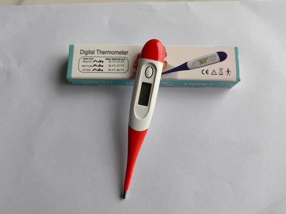 1PC Professional LED Pet Dog Cat Electronic Thermometer Safe Wet Dry Thermometer Veterinary Thermometer Pet Medical Equipment