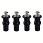 2pcs Expansion Screw Toilet Seat Top Fix Seat Hinge Hole Fixings Well Nut Screw Rubber Back To Wall Toilet Cover Accessories