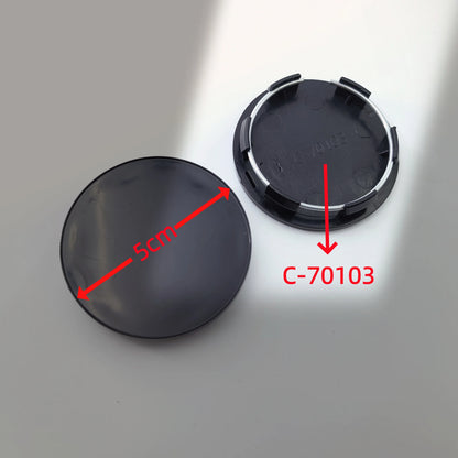 4Pcs 48.5mm 49mm 50mm 56mm 60mm 65mm 68mm Universal ABS Wheel Center Cap Wheels Tyre Car Wheel Center Cap Set Vehicles Cover