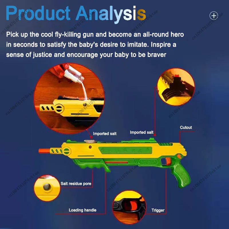 New Mosquito And Fly Repellent Gun 3.0 Version Birthday Gift Salt Bullet Toy Gun Hunting Gun Adult Toy Gun Mosquito And Fly Repe