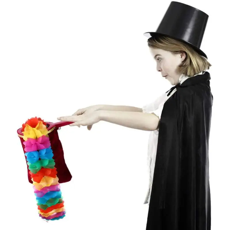 Magical Change Bag Magic Prop Twisting Handle Make Things Appear Disappear Performance Stage Magic Trick for Kids Party Supplies