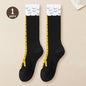 1/2/5/10 Pairs Women Knee High Socks Trendy Cartoon Funny Chicken Claw Socks Fitness Sport Casual Slim Leg Long Tube Socks Women
