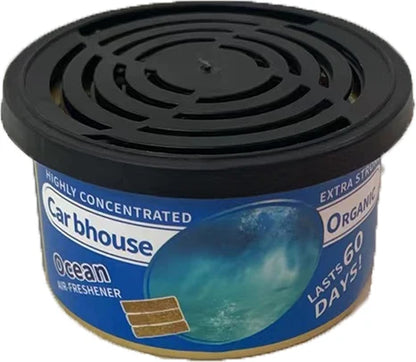 Car Air Fresheners: Lemon Scent | Organic Cans | Odor Eliminator Essential | Long-Lasting | Strong Fragrance | For Home Closet