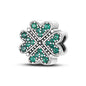 Original 925 Sterling Silver Charm Beads Clover Sunflower Tulip Carnation Pendant For Women Jewelry Fashion Gift