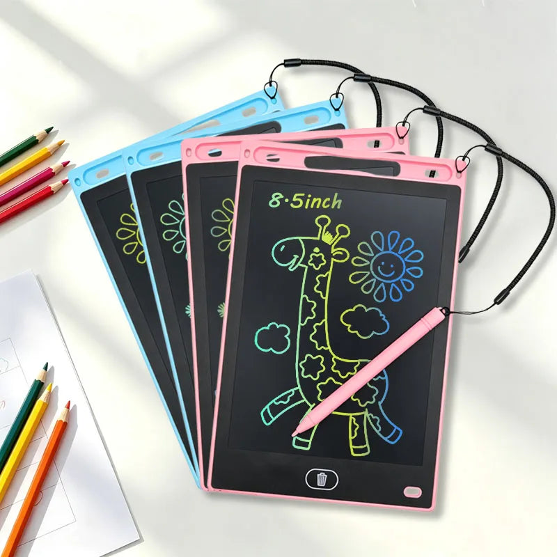 8.5 Inch LCD Drawing Tablet Electronic Writing Board Handwriting Pads Portable Doodle Board  Travel Educational Toy Gift for Kid