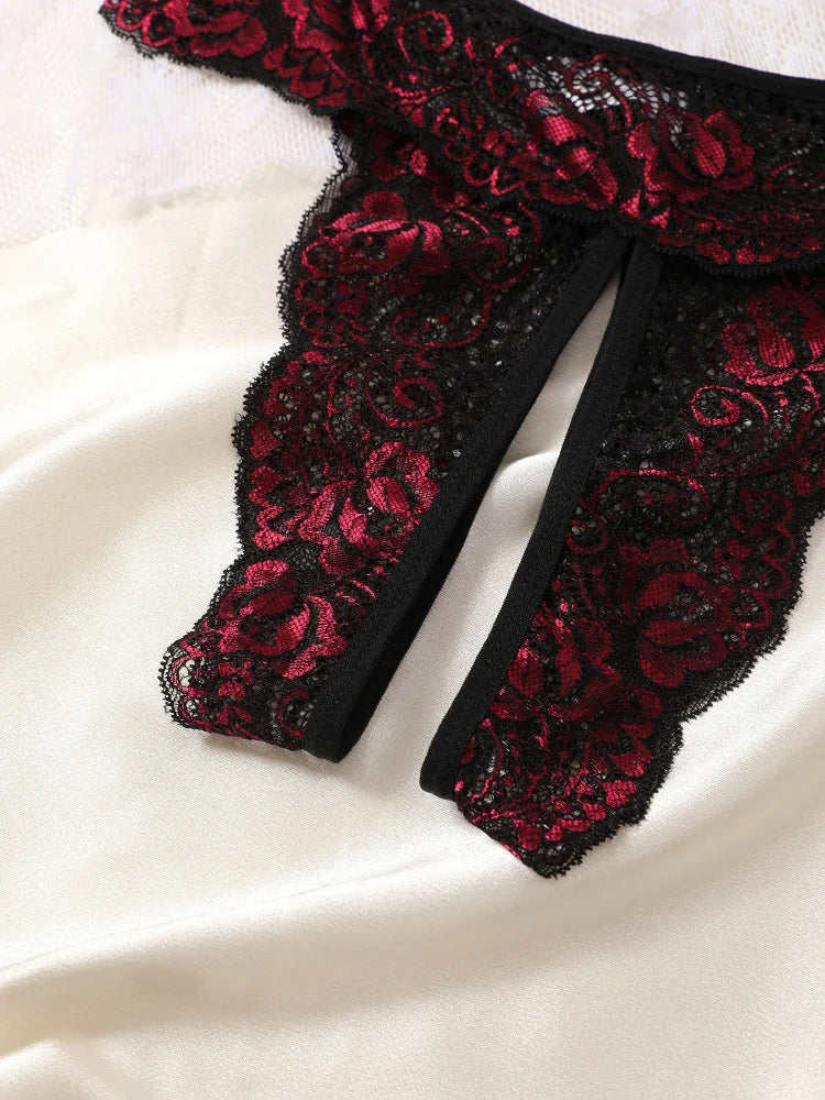 Sexy Crotchless Low Waist Thongs Invisible Lace Underwear Women Comfortable Panties Intimates Underpants Briefs Female Lingerie