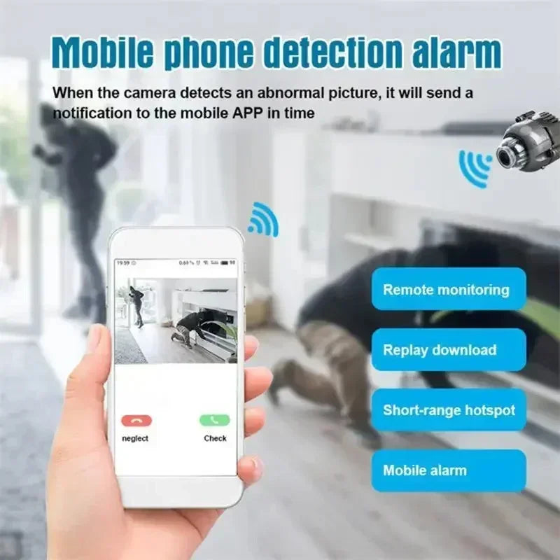 1080P Mini Camera Wireless Surveillance Security Video Cam Night Vision Motion Detect Camcorder Cam Monitor Smart Home 2026 New