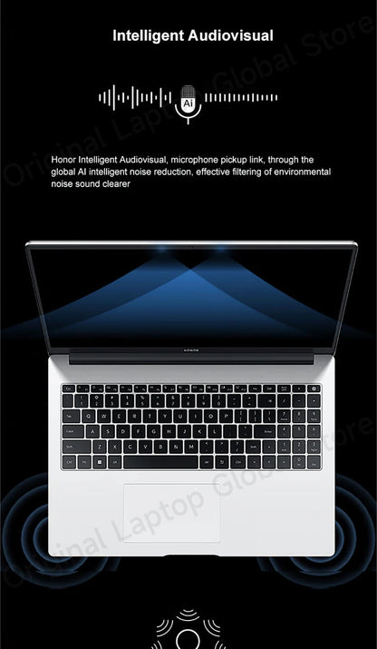 Honor Laptops X14/X16 2024 Riptide Edition R5 7640HS 16GB 512GB/1TB/2TB 60Hz IPS Screen 60Wh Ultra Large Battery Capacity Laptop
