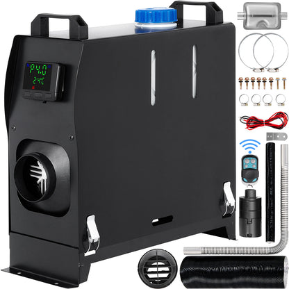 SucceBuy Diesel Heater 5/8KW Diesel Air Heater with Remote Control Low Noise Diesel Parking Heater Fit for RV Truck Camper Van