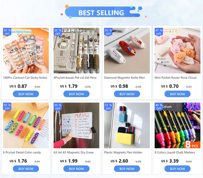 Plastic Magnetic Pen Holder Erase Marker Storage Box Pencil Organizer for Home Office Whiteboard Fridge Refrigerator