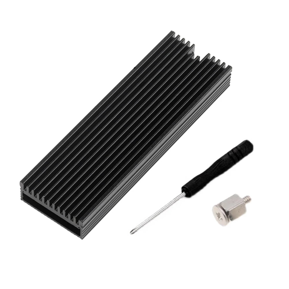 M.2 SSD NVMe Heat Sink heatsink M2 2280 SSD Hard Disk Aluminum Heat Sink with Silicone Thermal Pad for PC / PS5 PCIE 2280 SSD