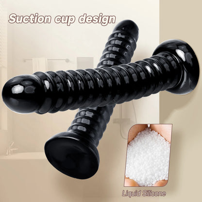 Huge Anal Plug Dildo Soft Big Anal Dilator Stimulate Vaginal Anus Butt Plug Penetration Adult Dick Sex Toys for Women Men Gay 18