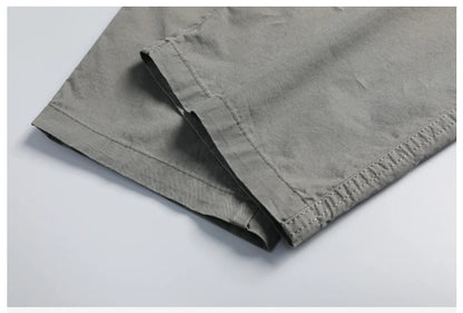 Plus Size Men's Cargo Pants Casual Loose Multi Pocket High Quality Cotton Pants Long Trousers Mens Jogger Pants 5XL 6XL