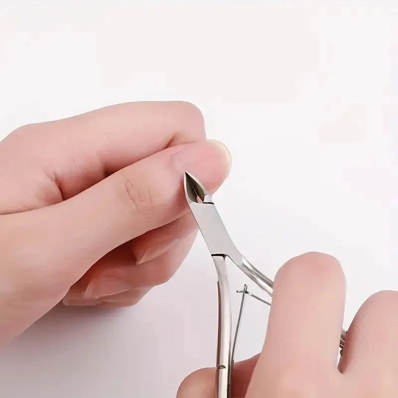 Nail Cuticle Nipper Products Wholesale Nail Removal Dead Skin Stainless Steel Special Beauty Pliers Nail Groove