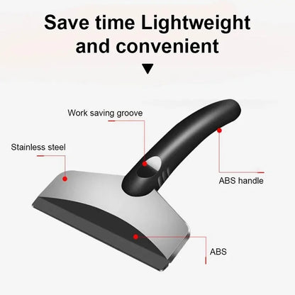 2Pcs Multifunction Car Snow Shovel Winter Windshield Defrosting Ice Scraper Tool Glass Snow Removal Tools Auto Accessories