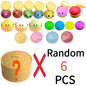 Blind Box Colorful Simulated Dumpling Squishy Relaxing Relieve Anxiety Antistress Enhance Happiness Rebound Squeeze Reliever Toy