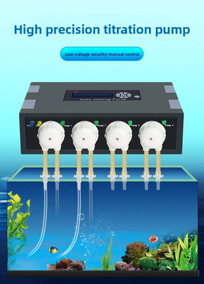 JEBAO DP-4 DP-5 DP-2 DP-3S DP-4S DP-3 Automatic titration pump peristaltic pump Dosing pump Aquarium automatic infusion machine
