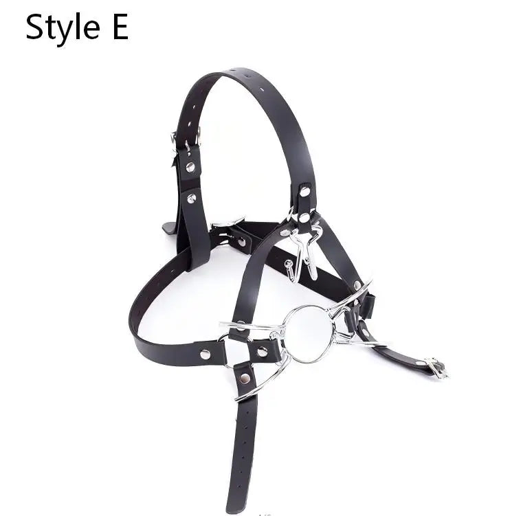 BDSM PU Leather Straitjacket Bondage Body Harness Adult Game Straight Jacket Halloween Clubwear Costume Armbinder Sex Toys Women