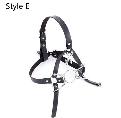 BDSM PU Leather Straitjacket Bondage Body Harness Adult Game Straight Jacket Halloween Clubwear Costume Armbinder Sex Toys Women