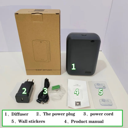 Electric Diffuser Fragrance Device Bluetooth Controlled Essential Oil Diffuser For Home 150ml Capacity Home Aromatherapy Machine