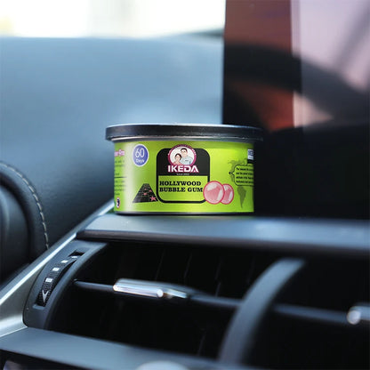 Car Interior Air Freshener Decorative Accessories Natural Wood Block Canned Car Aromatherapy Multi-functional Fiber Deodorant