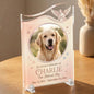 Personalized Custom Pet Memorial Acrylic Sign,Bespoke Photo & Name Engraving,Ethereal Angel Design,Pet Loss Condolence Gift