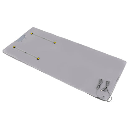 Portable Sauna Blanket 180*80cm,Heating Blanket w/ Remote Control for Relaxation Detoxification Purple/Silver/Black