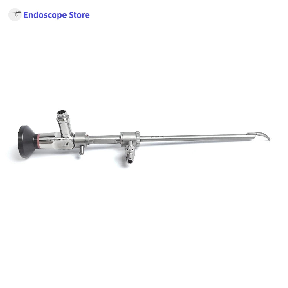 Medical Brow Lift Surgery(Upturned) Rigid Endoscope Sheath with Hole 4mmx175mm 30 degree Beauty Hospital Veterinary